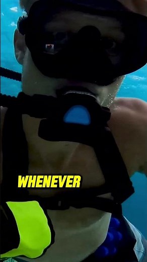 Pump delivers air underwater so you can dive without tanks