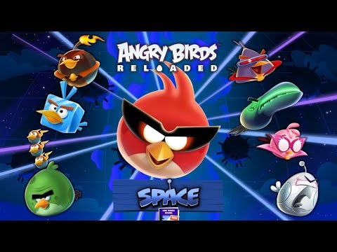 Angry Birds Reloaded Space + Hog Moon Rising All Levels (V3.24)