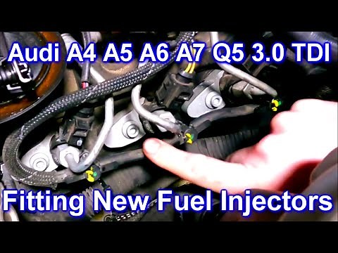 Fitting New Fuel Injectors/Seals On A 3.0 TDI For The Audi A4, A5, A6, A7 and Q5 2010 to 2015