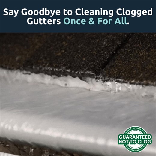 Could clogged gutters be the hidden cause of costly home damage? Traditional gutters are designed to catch leaves, debris, and water — all in the same channel. Over time, that buildup causes water to overflow, back up onto your roof, and spill near your foundation. LeafGuard works differently. Its one-piece, covered design uses the principle of liquid adhesion — allowing rainwater to flow smoothly into the gutter while leaves and debris slide right off. No clogs. No overflow. No seasonal cleanou