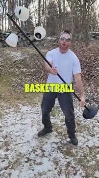 Using LIVING ROOM FURNITURE as a BASKETBALL #comedy #shorts