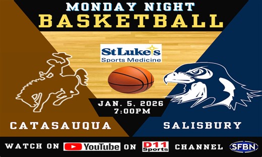 Watch High School Boys Basketball Live at 6:45 pm – Catasauqua vs. Salisbury - D11 Sports