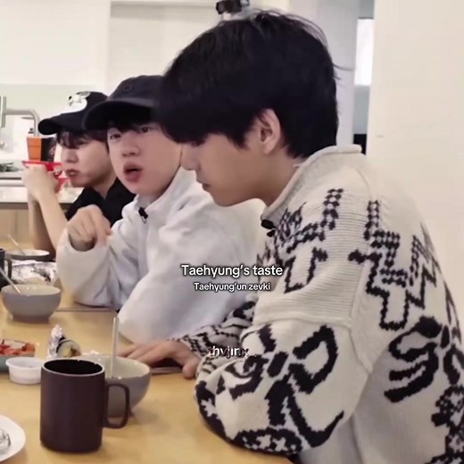 Taehyung and Jin's Tasteful Moment