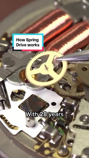 How does Grand Seiko Spring Drive work? 🤔 #grandseiko #grandseikospringdrive #springdrive #grandseikowatches #grandseikowatch