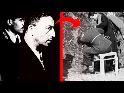 Execution of Pietro Caruso – Mussolini's Police Chief (Real Footage)