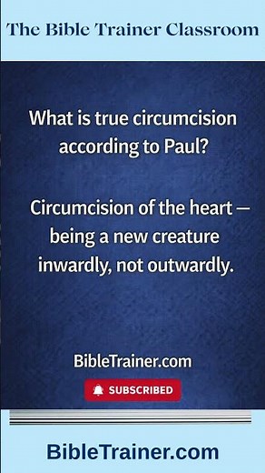 “Circumcision of the Heart Explained” | Dr. Timmy Tezeno #bibletrainer #christianshorts #biblestudy