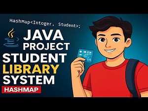 Java Project: Student Library Management System using HashMap | Step-by-Step Tutorial