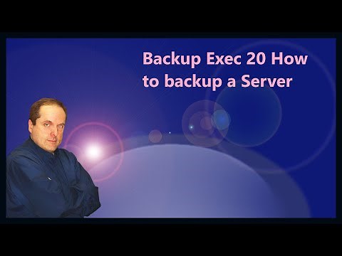 Backup Exec 20 How to backup a Server
