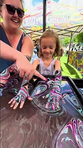 Body Marbling Paint Dip by BLVisuals at Return to the River Festival 8