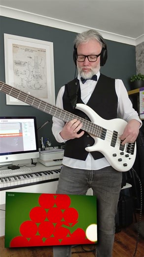 BBC Snooker Theme - Drag Racer - Bass Cover