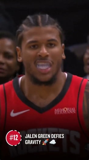 Top 100 Plays 2024-25 | No.12 Jalen Green Defies Gravity 🚀🔥