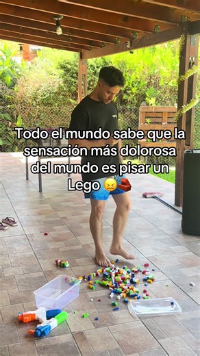 Pisar un lego