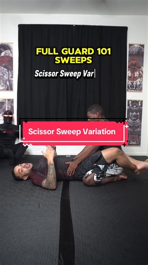 Effective Scissor Sweep Variation for Brazilian Jiu-Jitsu