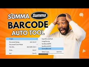 Auto Summa OPOS Barcode Generator Tool for Adobe Illustrator - Easy, Fast, and Error-Free!