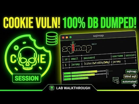 I Turned One Cookie Into a Full Database Dump #websitehacks #hackingcourse #cybersecurity
