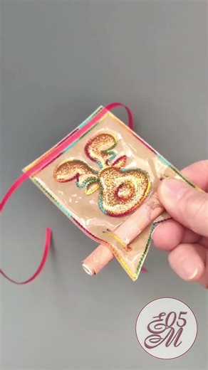 ITH Applique Reindeer – Christmas Ornament Tutorial (4x4 Hoop) #machineembroidery #instantdownload