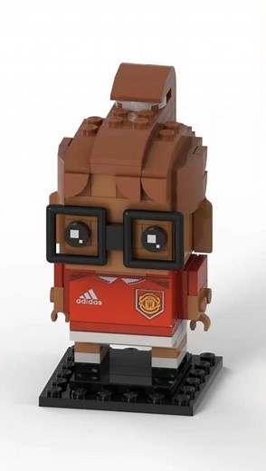 Manchester United Player |Lego 40541 Brickheadz #football #lego #manchesterunited #player #team