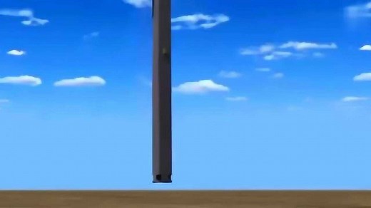 钢结构建筑工程地脚螺栓预埋3D动画演示，这样是不是很牢固，长见识了！