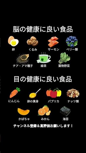 脳と目の健康を守る食べ物7選｜毎日の食事でできるケア #脳の健康#目の健康#健康食品#食事改善#栄養学#腸活#オメガ3#抗酸化#毎日健康