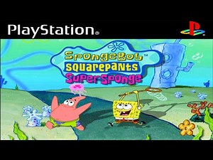 Bob Esponja SquarePants: SuperSponge - PS1 Gameplay | DuckStation