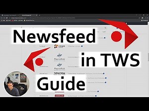 How to use News Feed in TWS platform