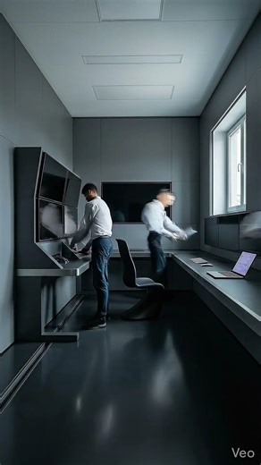 This Abandoned Room Became a High-Tech Control Center #ai #beforeafter #futuristic #controlroom