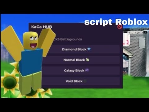 script Roblox / battlegrounds blok keberuntungan / kill all, Infinite all block, speed player