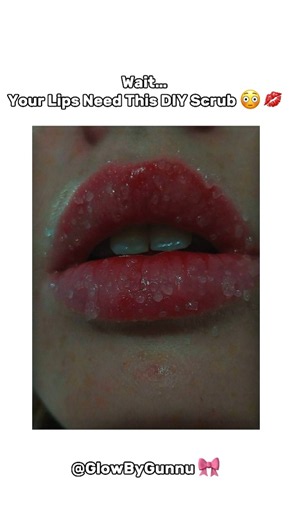 Dry & Dark Lips? Try This DIY Lip Scrub ✨💋 #beautytips #glowup #lipcare #diy #foryou #shortsfeed