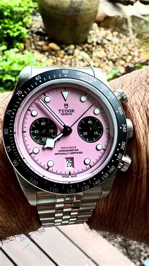 Tudor Black Bay Chrono Pink Dial The Boldest Tudor Yet