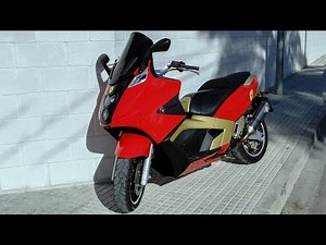 Gilera GP 800 red & gold road test - Leovince titanium exhaust - ngk iridium - bmc - full HD 1080p