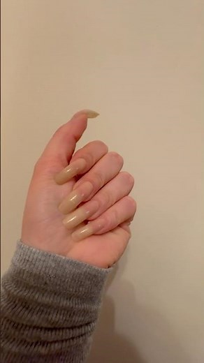 Skin Scratching with Natural Long Nails