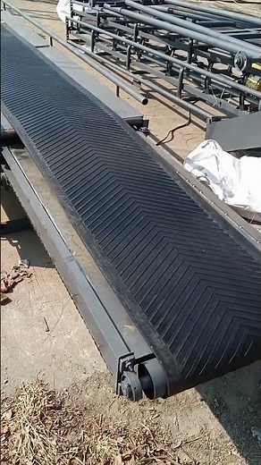 Retractable conveyor belt adjustment process- Good tools and machinery make work easy