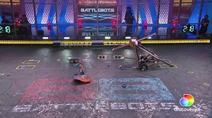 There's a new bounty and it's placed on Tombstone! See which bot earns the right to take on the BattleBots legend in new episodes of #BattleBots: Bounty Hunters, streaming now on discovery ! http://discoverypl.us/2X8jmak #discoveryplus | Discovery