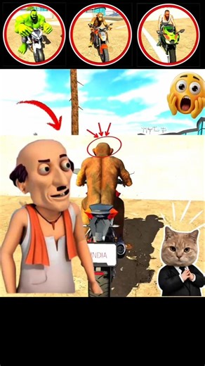 All Character Vs Jump Challenge 🤔|| #indianbikedriving3