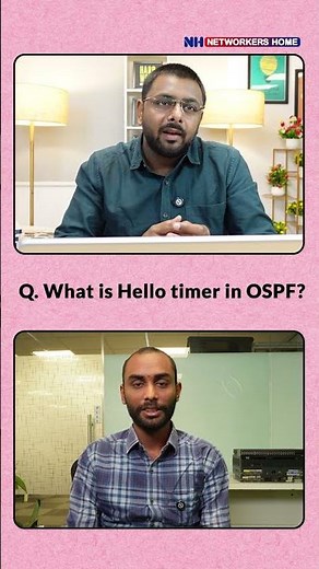 What is Hello Timer and Dead Timer in OSPF? | CCNA Mock Interview Question! #ccna #mockinterview