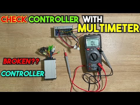 How to check a Controller with a Multimeter? | Electric Scooter Controller check