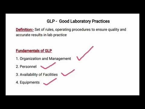 Good laboratory practices | Glp in quality assurance | fundamentals of good laboratory practices