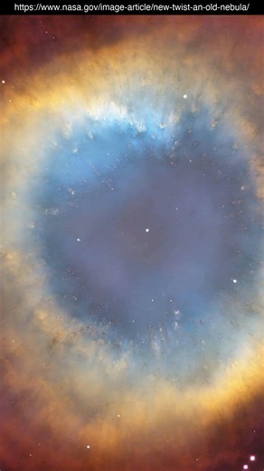 New Twist on an Old Nebula 🌀 Helix Nebula | NASA Shorts