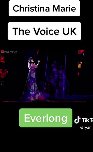 Christina Marie Performs 'Everlong' by Foo Fighters | The Voice UK