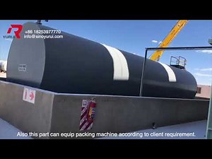 Gypsum powder production line production process