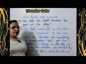 Thunder Cake | Question Answers | Class 5 | Communicate with Cambridge | CBSE