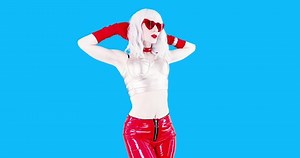 Fashion Animation Gif Blonde Model Dance Stock Footage Video (100% Royalty-free) 1043133271 | Shutterstock