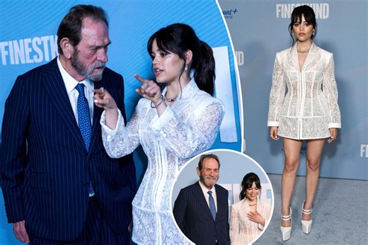 Confused Tommy Lee Jones asks co-star Jenna Ortega if they had ‘any scenes together’