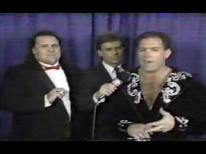 Tully Blanchard AWA Interview 1990 Pro Wrestling NWA Indy Bert Prentice Eric Bischoff