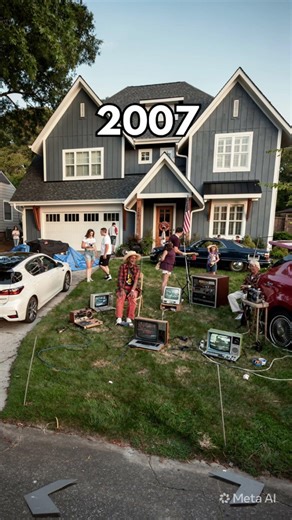 A House Through Time: 2007 toX2025#beforeandafter#lostintime#thenandnow