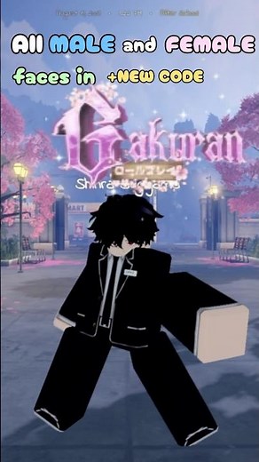 All FACES in Gakuran +SECRETCODE #roblox #ragebait #gakuran