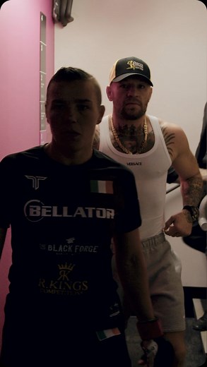MCGREGOR MAKES THE WALK WITH KAVANAGH! 🇮🇪 #BellatorDublin | LIVE NOW on MAX 🌍 bellator.com/watch | Bellator MMA