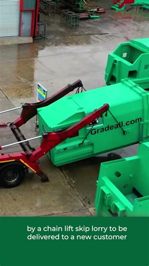 Gradeall GPC S9 Portable Waste Compactor | Portable Waste Compactor | Waste Compactor | #shorts