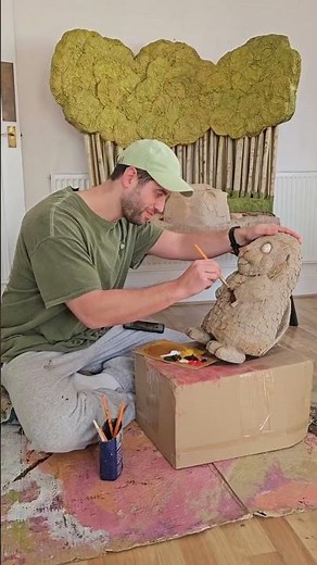 Mabel the Beaver Comes to Life! 🦫♻️ | Cardboard Art for Disney & Pixar’s Hoppers ‪@DisneyUK‬