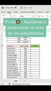 🤔📊¿Sabes cuáles son los beneficios de usar la función BUSCARV en Excel? Estos son algunos beneficios: ✅Capacidad de buscar y recuperar datos de manera eficiente. ✅Capacidad de realizar búsquedas en grandes conjuntos de datos. ✅Flexibilidad para realizar búsquedas exactas o aproximadas. ➡️Da clic en el enlace de nuestra biografía para descubrir como aprender Excel desde lo más basico hasta lo mas avanzado 🚀📈 #excelbasico #ExcelProfesional #trabajo #microsoftexcel #microsoftoffice #trabajosiha